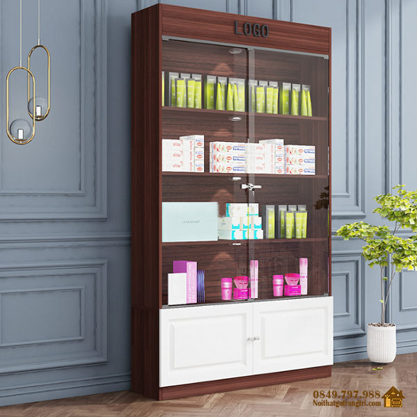 Tủ Trưng Bày Mỹ Phẩm Q4