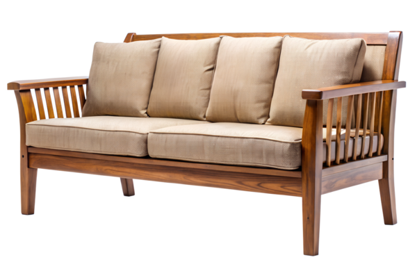 a-wooden-sofa-with-tan-cushions-png