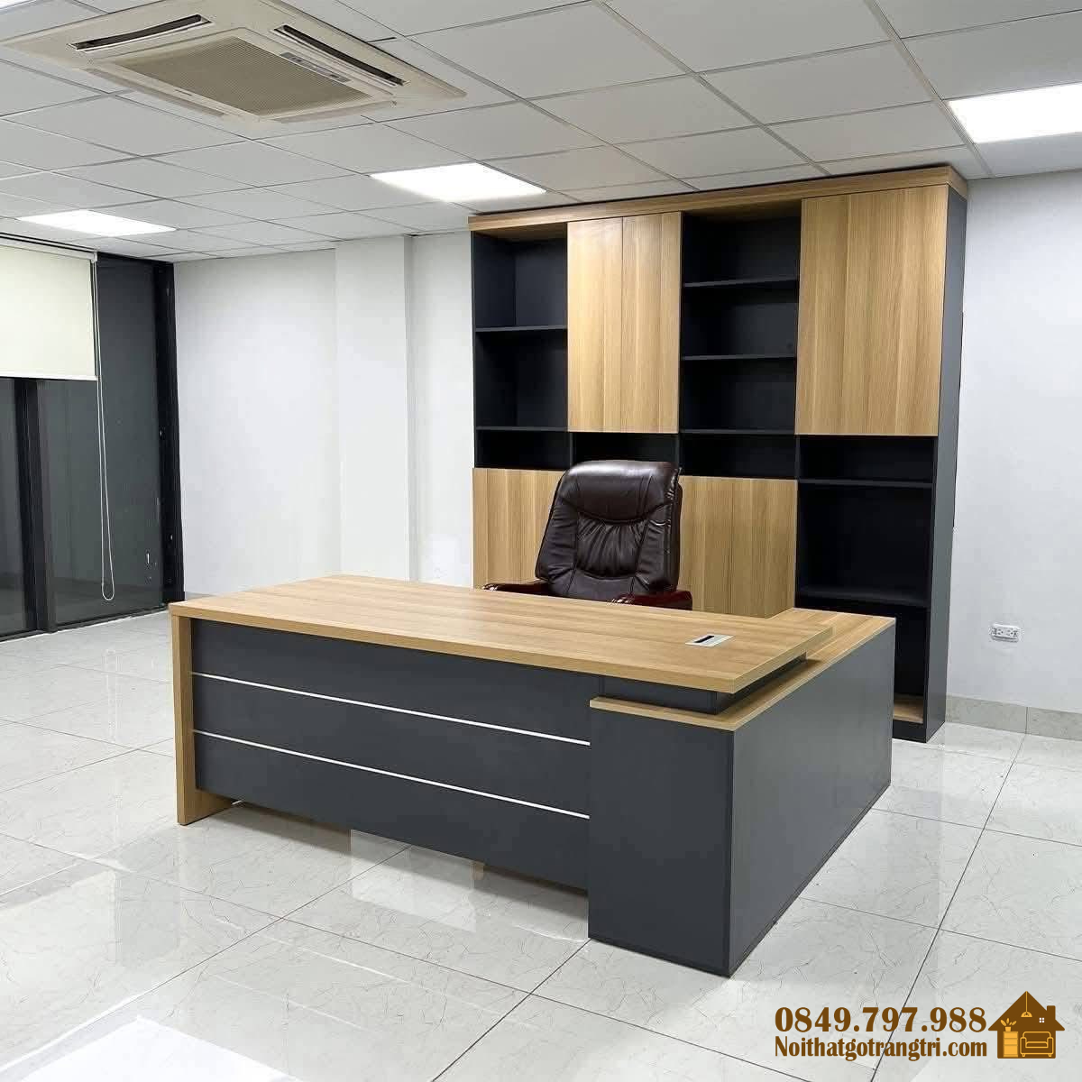 Bàn giám đốc 1m8 giá xưởng