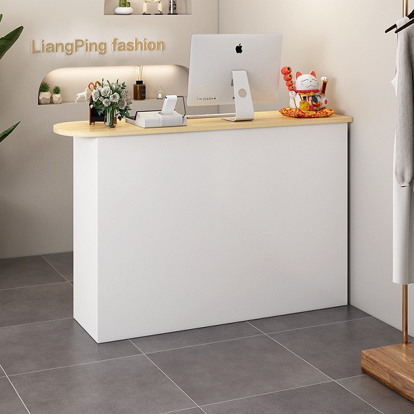 Quầy lễ tân quầy thu ngân cho shop spa nail