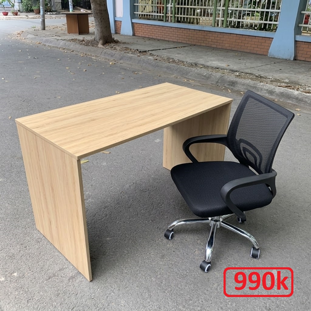 Bàn ghế văn phòng combo 990k