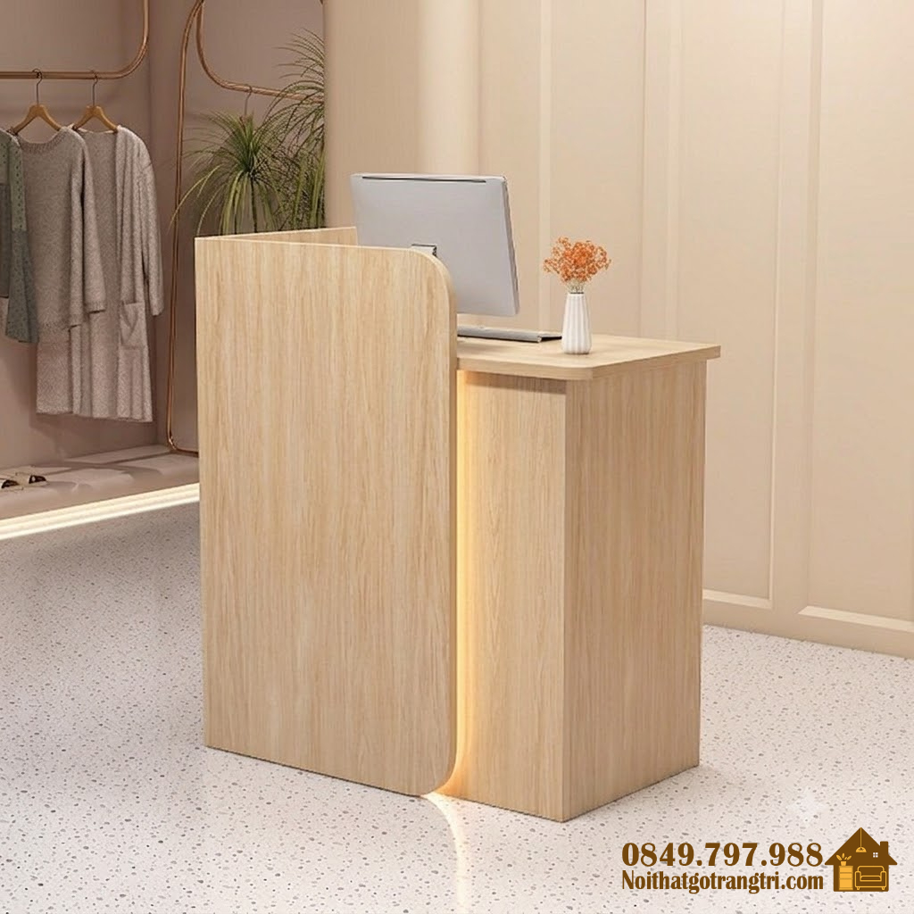 Quầy lễ tân quầy thu ngân mini