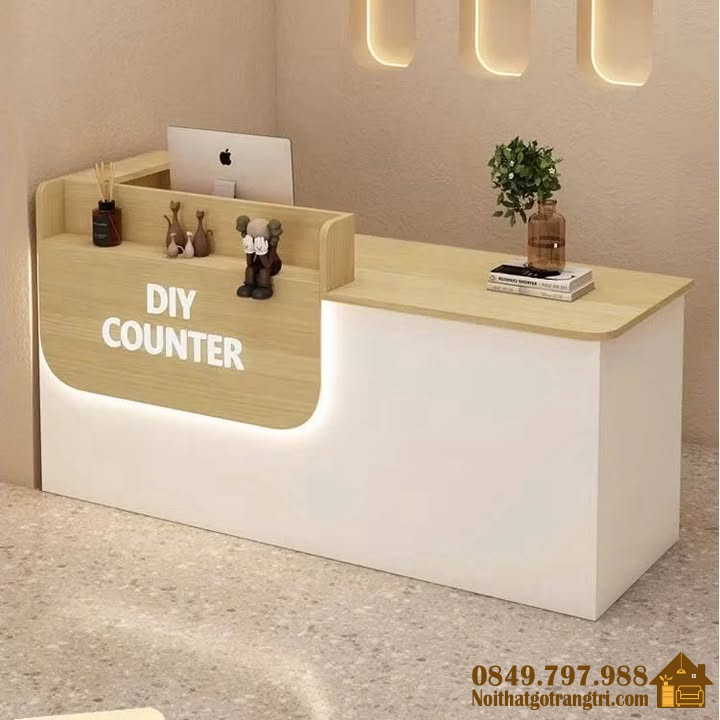 Quầy thu ngân cho shop dễ thương